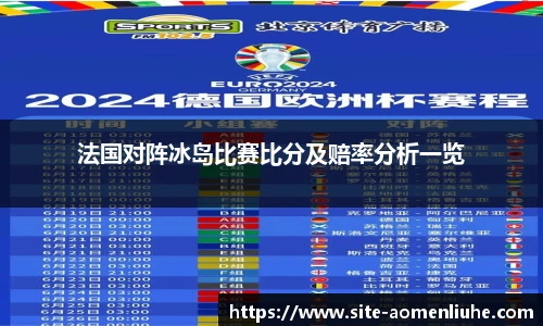 法国对阵冰岛比赛比分及赔率分析一览